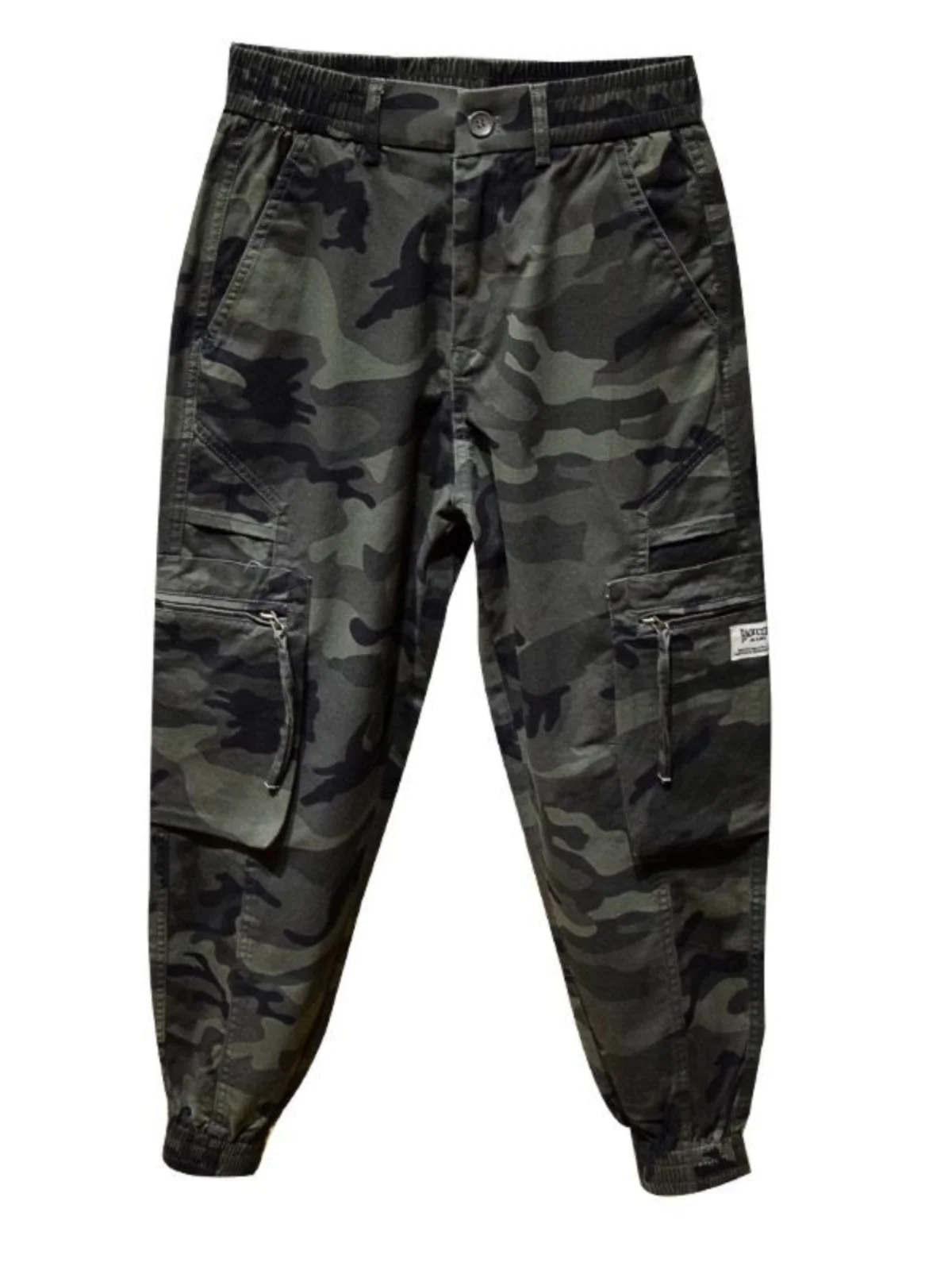 IT Ins التمويه العمل السراويل الرجال الأمريكية الرجعية القطن الخالص Waed فضفاض مكبل بناطيل كاجوال متعدد كيت الترفيه بنطلون #5