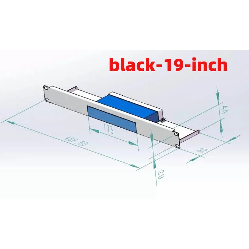 Rack Mount Bracket For Ruijie（RG-ES206MG-P）Pinpoints Mounting Apertures Precisely And Holds Communication Hardware Steadily