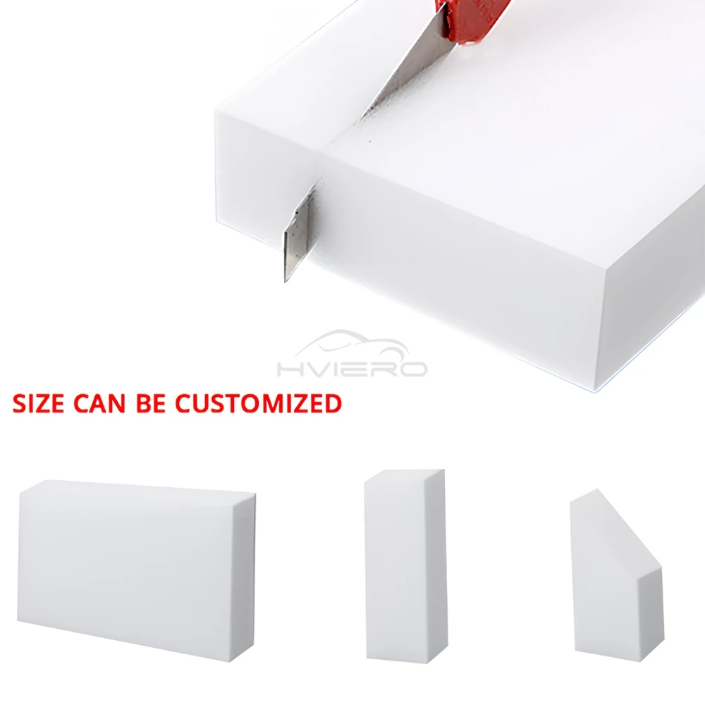 흰색 스폰지 고무 멜라민 클리너, 다목적 지우개, 주방 세척, 욕실 가정용 청소 도구, 먼지 닦기 액세서리, 1X