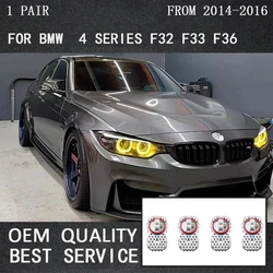 New Bi Xenon Yellow Angel Eyes DRL For 2015 2016 BMW F80 M3 F32 F33 F36 420D 420i 428i 430 M4 DRL Car Lights 63117263051 7263051