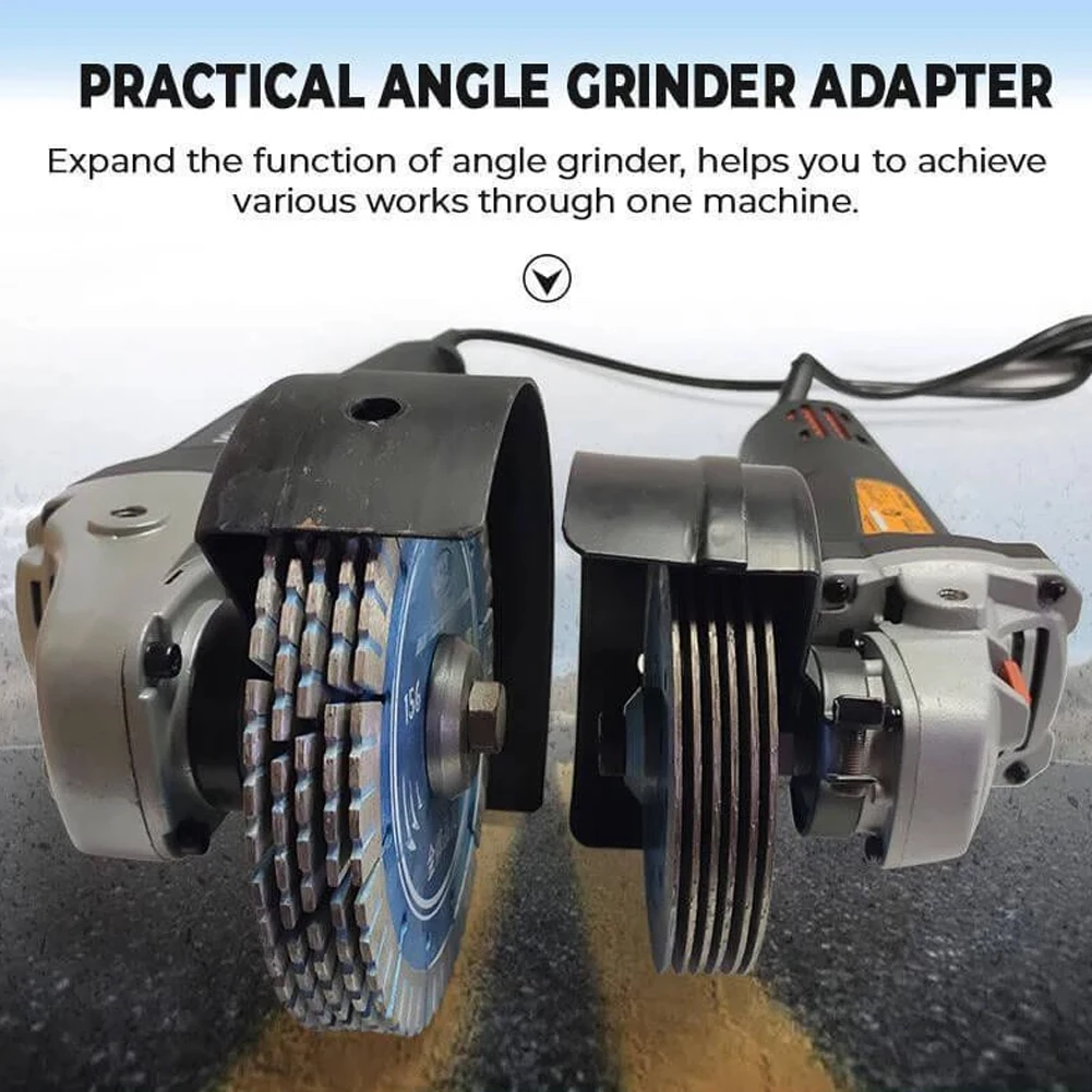 Angle Grinder To Grooving Machine Adapter Angle Grinder Polisher Interface 100/50 Variable Slotting Machine Converter Head Tools