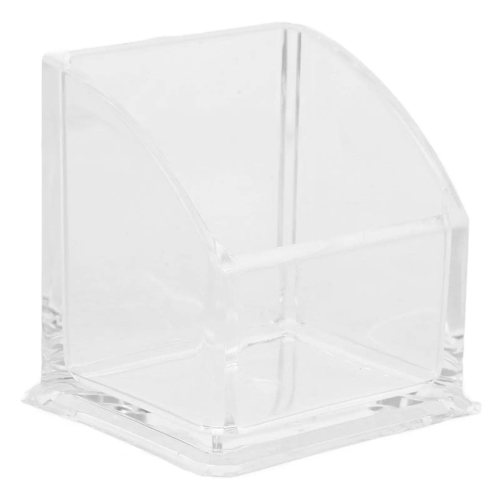 

Акриловый настольный органайзер, прозрачный контейнер для хранения на рабочем столе, многофункциональный держатель для канцелярских принадлежностей, косметики и мелочей для офиса и дома