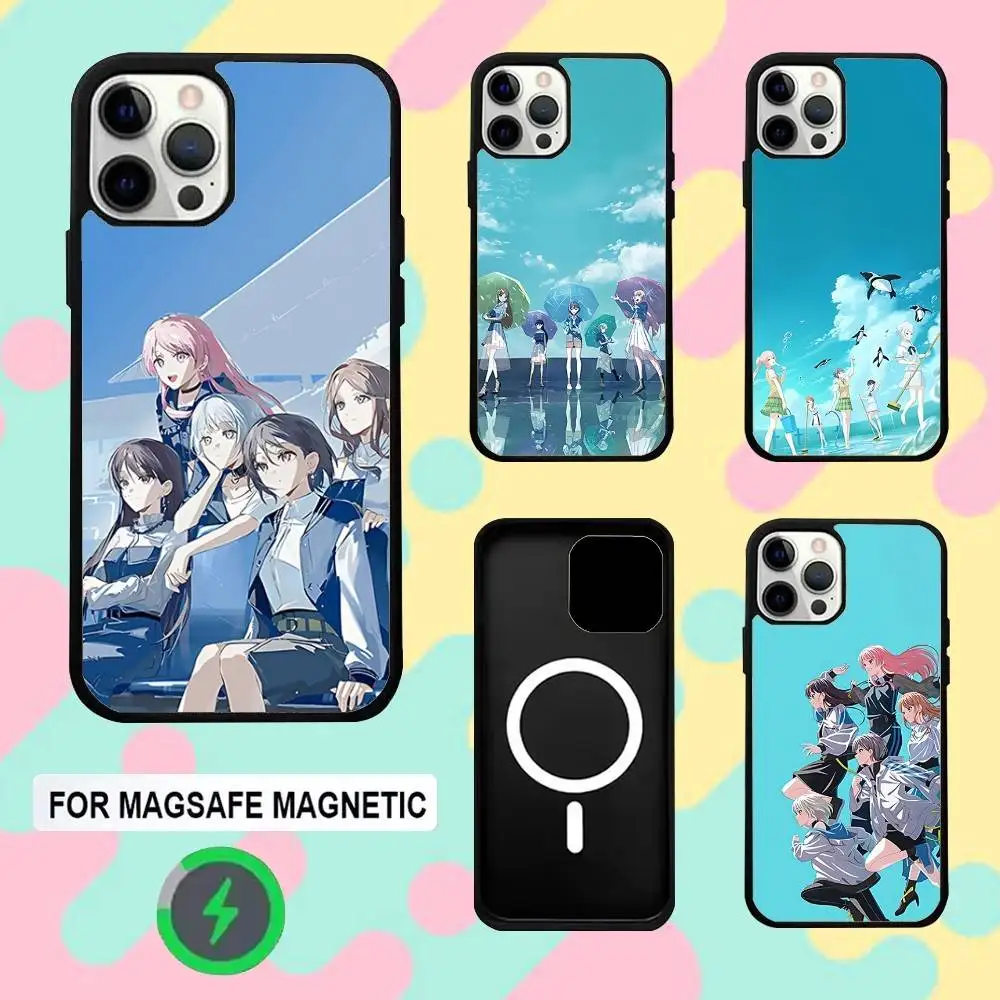 

B-BanG Dream M-Mygo Phone Case For iPhone 16e,16,15,14,13,12,11,Plus,Pro,Max,Mini Magsafe Magnetic Wireless Charging