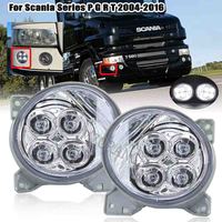 2X Car Front Fog light For Scania G440 G450 P410 LED Fog Lights Assembly Replace Aftermarket headlight Parts accessories 1pair