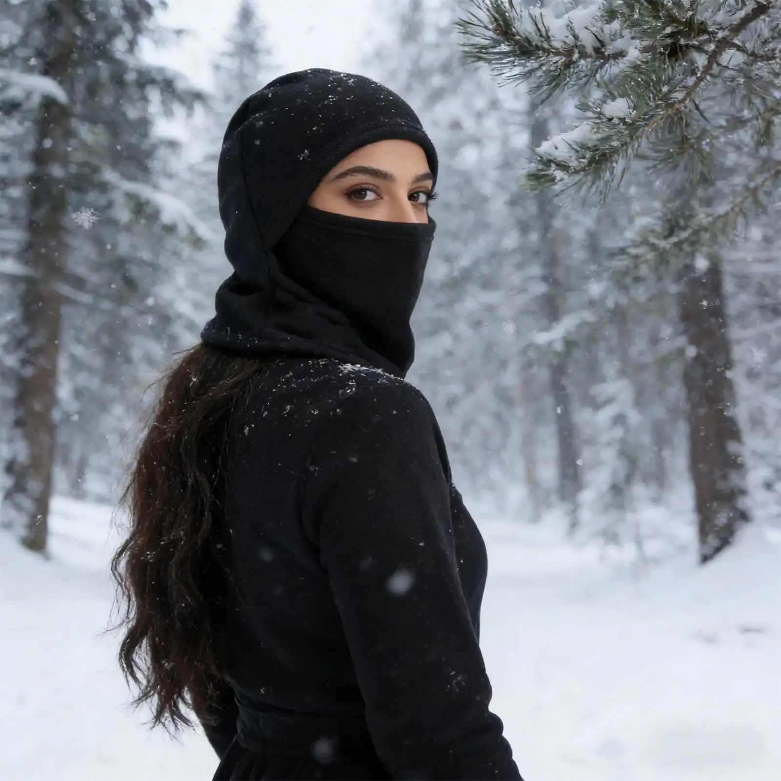 

Winter Head Gear Men Protective Windproof Hat Cold Weather Windproof Face Covering For Sports Climbing Camping Hiking Riding