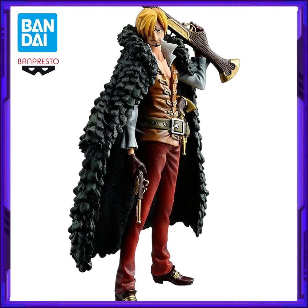 

В наличии Bandai Original Banpresto ONE PIECE DXF Sanji аниме фигурка модель игрушки