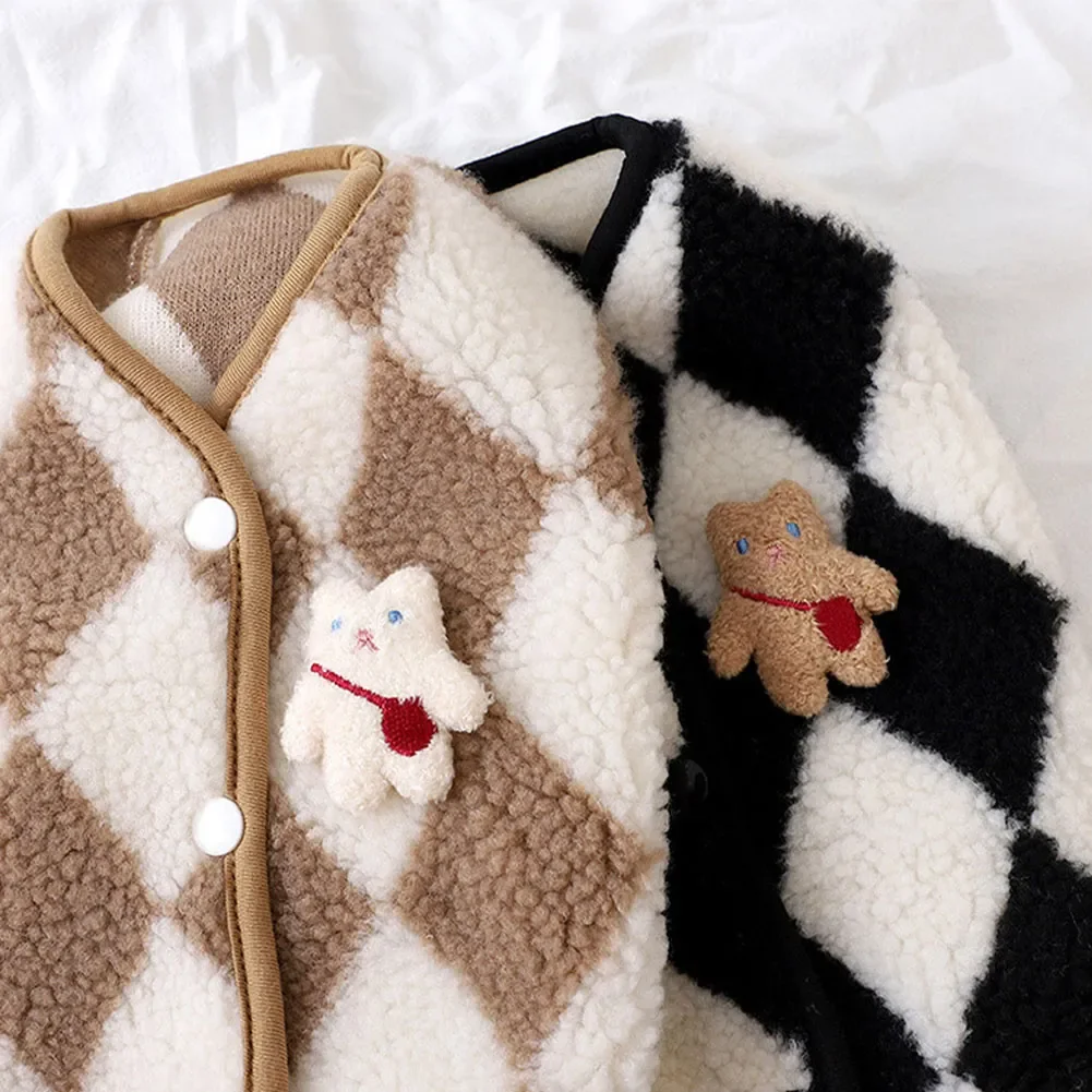 Moda Ekose Polar Pet Köpek Giy - Jack Winter Clothing incelemesi ve fiyatı