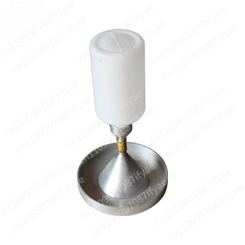 Density test of undisturbed sand and gravel soil by sand filling method