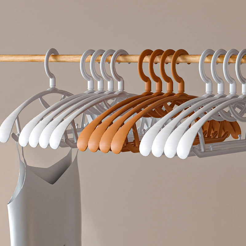 Non-Slip Hanger 20Pcs/Lot Closet Organizer Hangers For Clothes Multifunction Trouser Skirt Clips Rack for Coat Wardrobe Storage