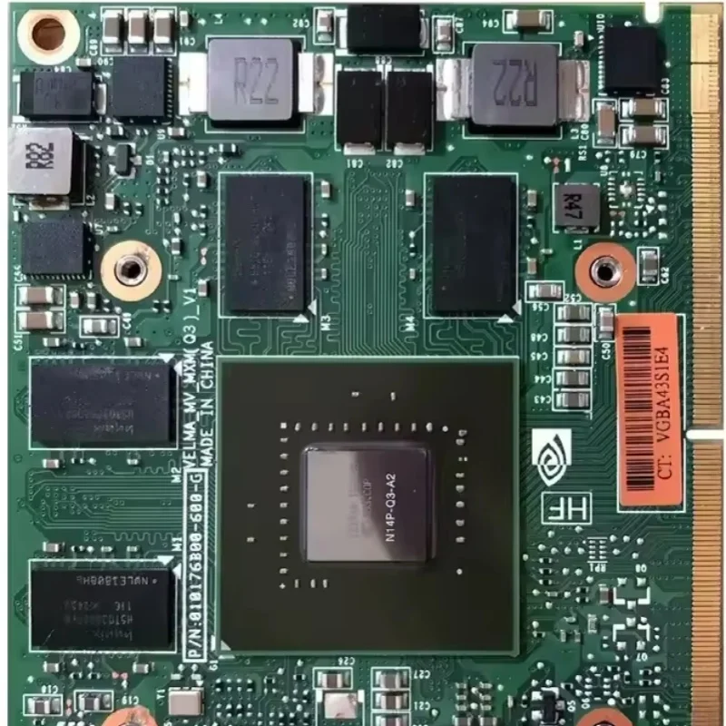 K2000M K 2000M N14P-Q3-A2 CN-0D30WG MXM 3.0 Graphics Card GPU for Dell M4700 M4800 HP 8560W