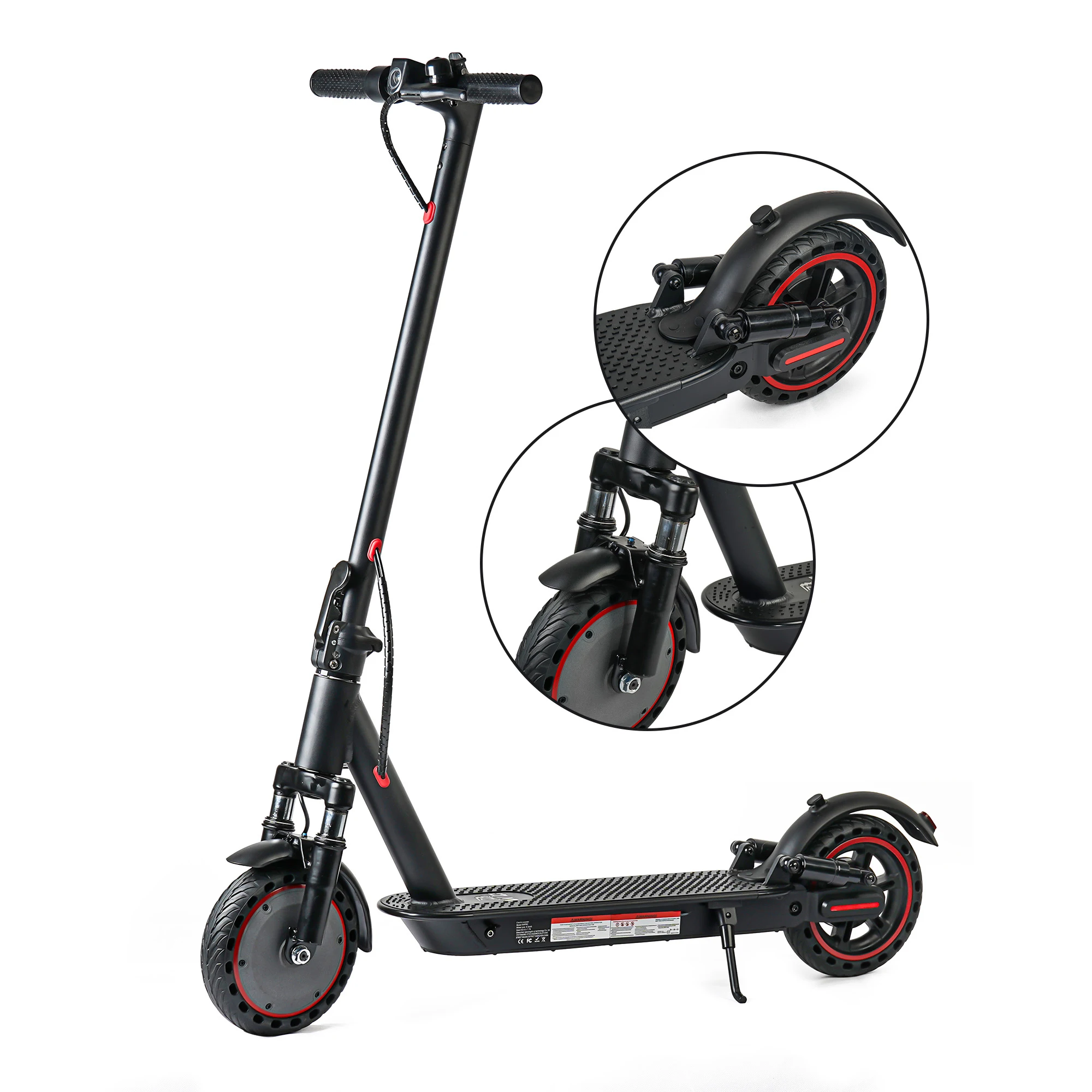 

Hugtoday Electric Scooter 350W 25KM/H APP Smart Control 36V All-terrain 8.5 inch Tires WQ-W4 PRO Folding E-Scooter