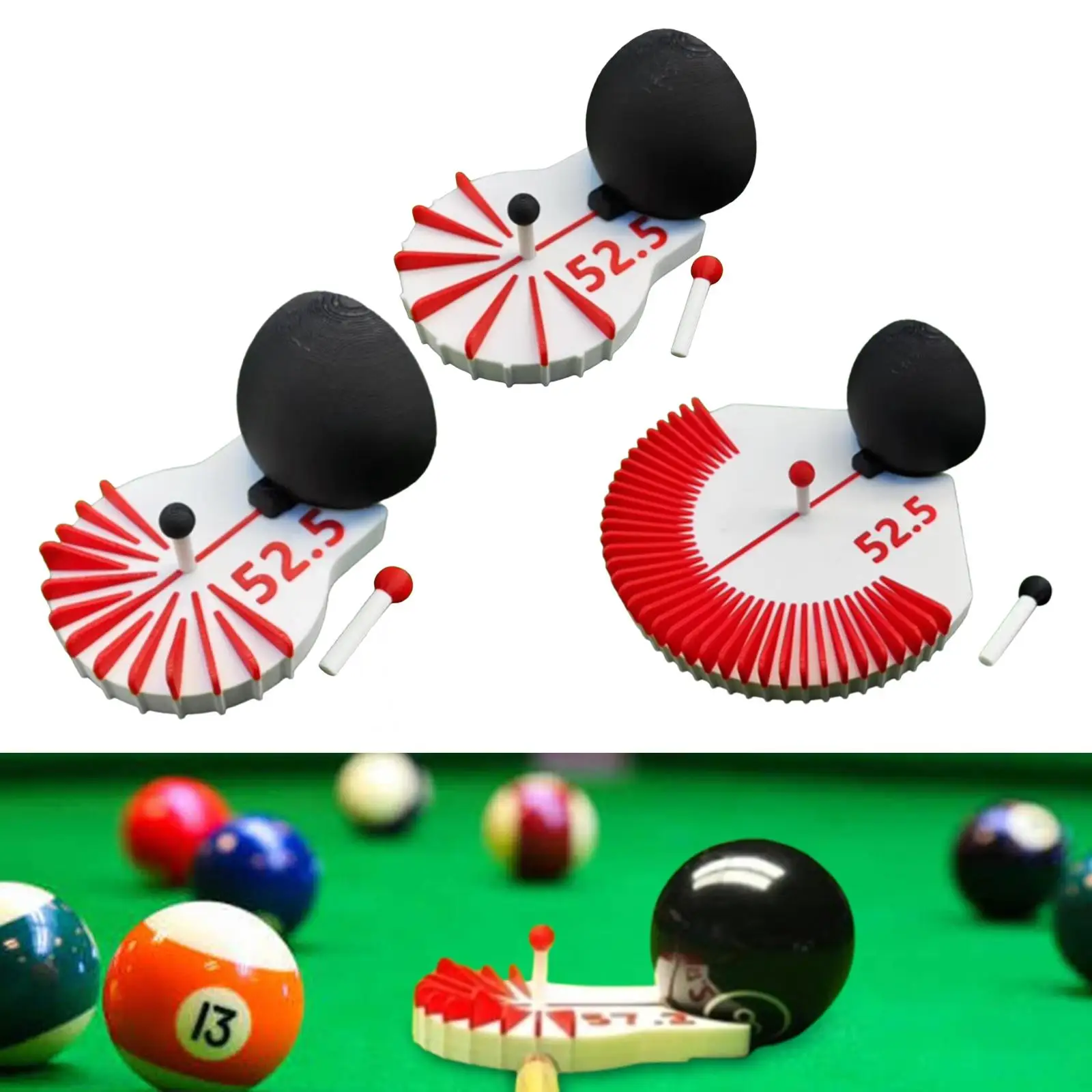 Snooker Aiming Trainer Accessories Supplies Professional Billiard Training Aid Billiard Aiming Tool for Games Billiards Club