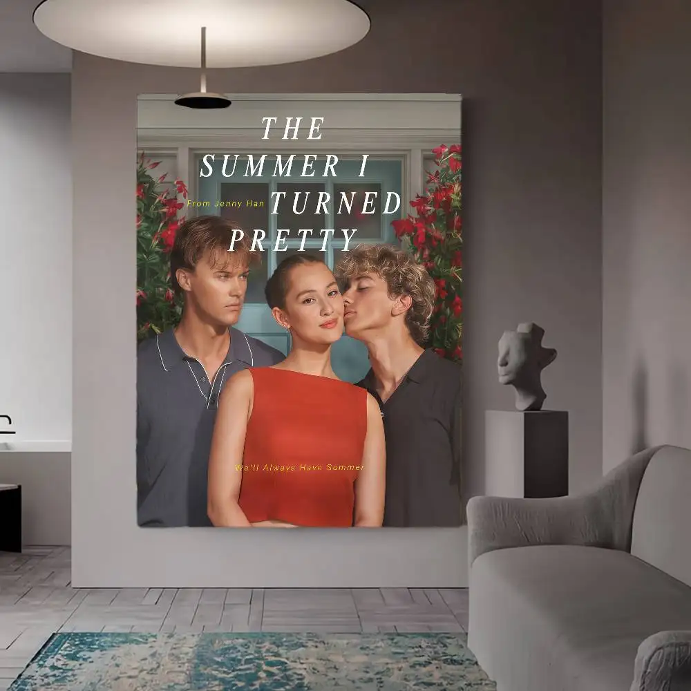 تلفزيون ساخن الصيف تحولت ملصقات أنيمي جميلة لزجة ورق أبيض ملصق DIY غرفة بار مقهى Kawaii غرفة ديكور