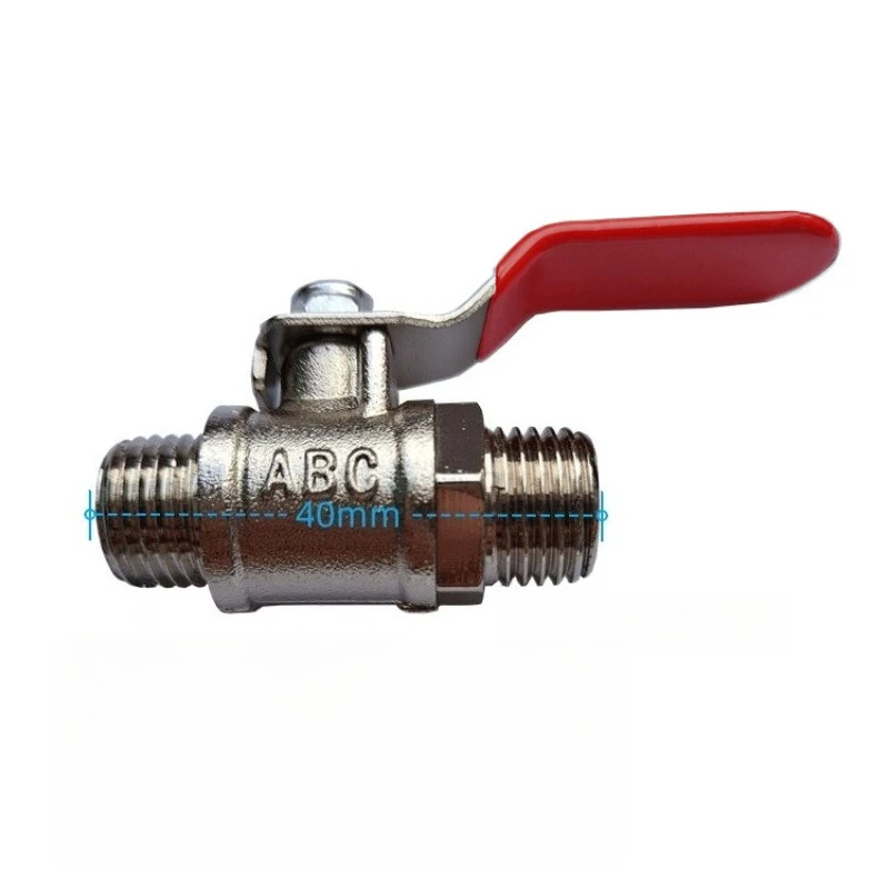 

Copper 1/4 "ball Valve DN8 Agricultural Electric Spray Plunger Pump High-pressure Handle Pesticide Applicator Pump Head Switch