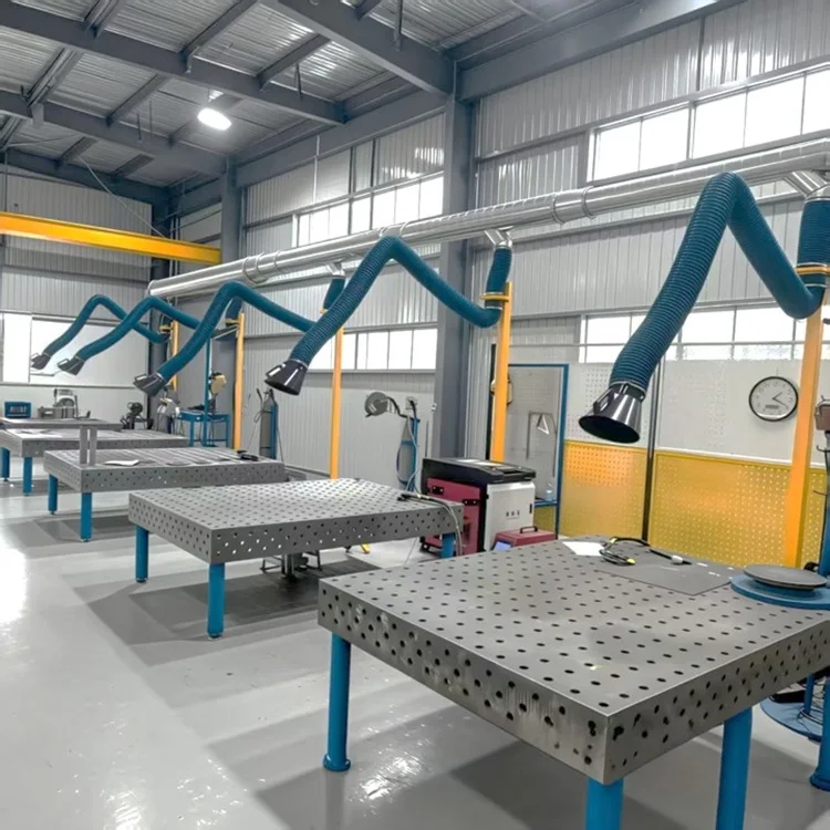 High-Quality Fume Extraction Arm 2M-10M for MIG/TIG Welding & Sanding, CE/ISO9001 Approved