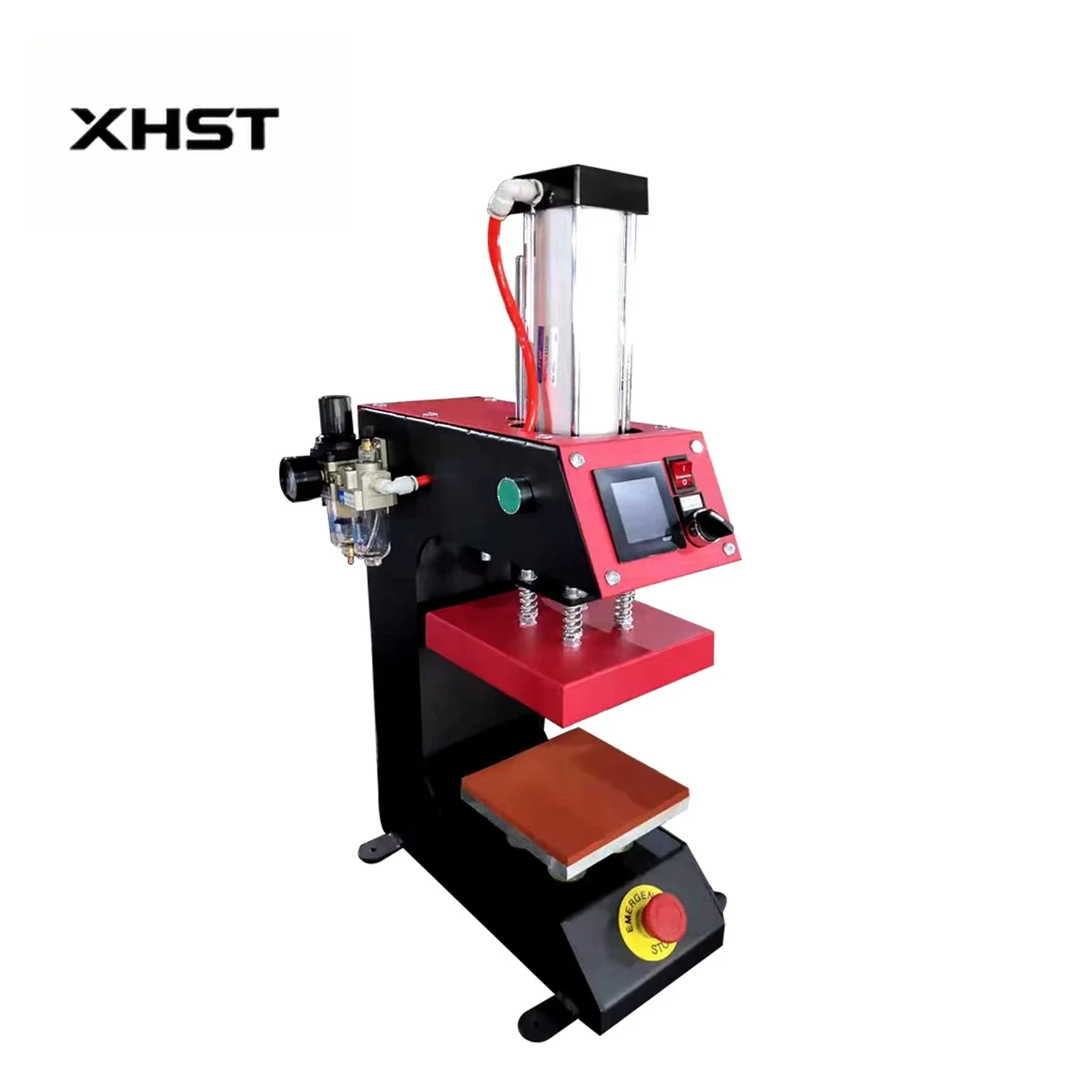 220V Heat Press Machine Printing New Style Single Station Pneumatic Automatic Sublimation 15*15cm Logo