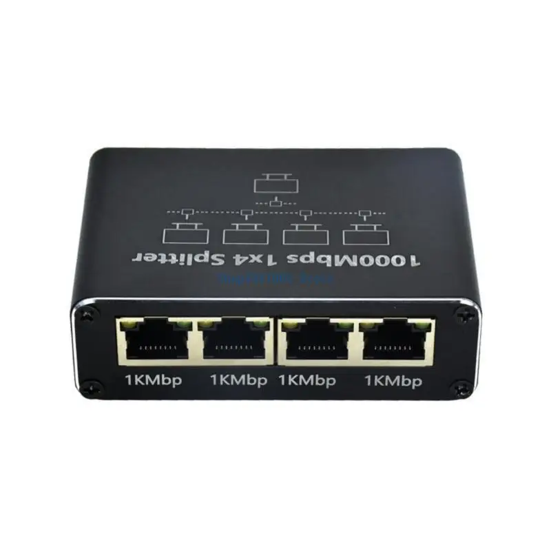 

T3LB 1 to 2/34 Ethernet Splitter High Speed 1000Mbps LAN Splitter Adapter Efficient