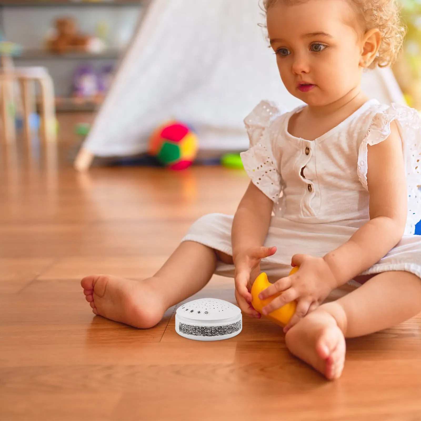 

Арабский проектор Корана с ночником и проекцией океана, устройство для сна для детей, удобная развивающая игрушка из АБС-пластика, подарок