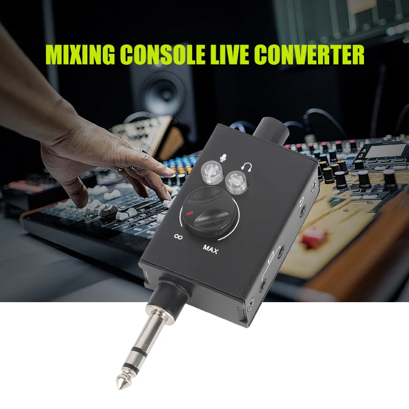 Mixer scheda audio per computer Convertitore di registrazione per monitor per telefono cellulare Anche mai K Song Game Audio Live matchbox