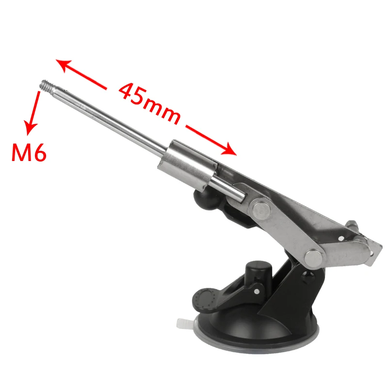 Imagem -02 - Atuador Linear Elétrico Telescópico Broca Impulsionada Mecanismo Reciprocante Curso de 45 mm Conector 3xlr Eixo Flexível Haste de Extensão