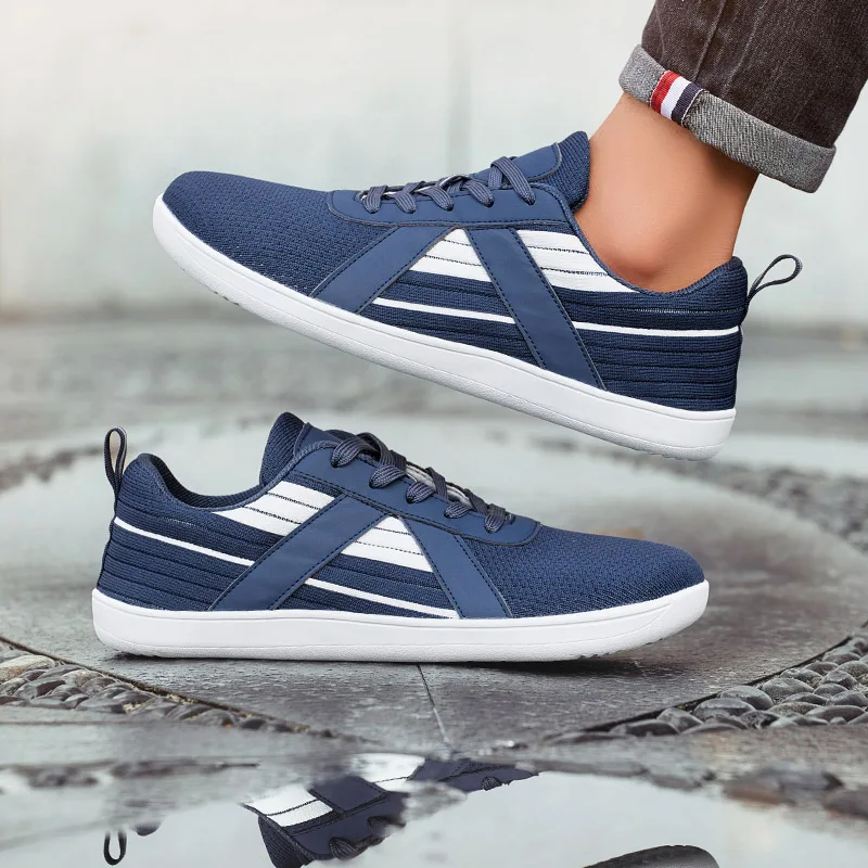 

MAEDEF Men Barefoot Shoes Casual Sports Shoes Men's Running Shoes Men Sneaker Breathable Zero Soles Wide Toe Men Casual Shoes