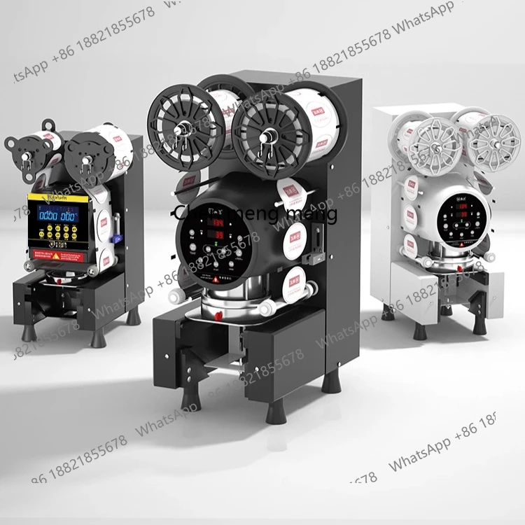 Fully automatic 90 special sealing machine Commercial milk tea shop Soy milk small 120 large diameter 1000ml cup sealing machine