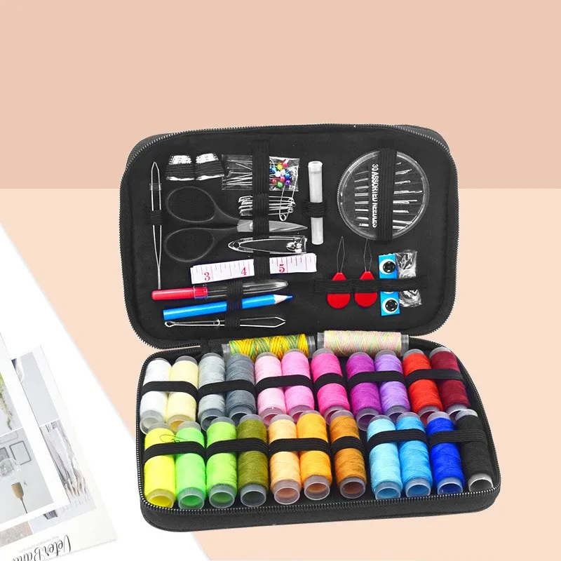 Multi-function Sewing Kits Bag DIY Sewing Tools Box Set for Hand Quilting Stitching Embroidery Thread Sewing Accessories