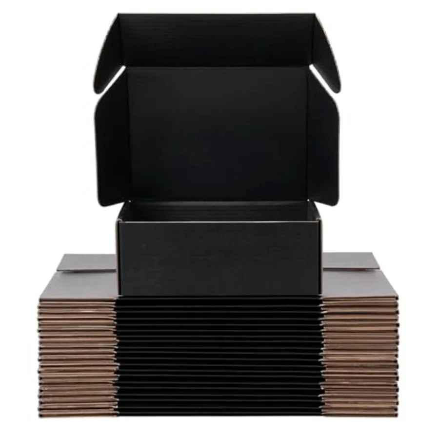 

Small Shipping Boxes Corrugated Cardboard Boxes 20-Pack for Mailing, Packg, Small Busess and Gift Packagg - Recyclable and Stur