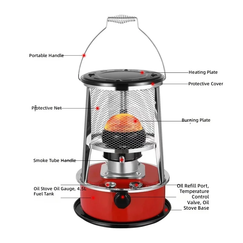 New Household Stove 229, Outdoor Camping Heater, Indoor Heater, Export-Grade Professional Stove