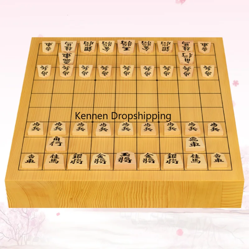 Portable Table Professional Shogi Set Medieval Pieces Board Official Japan Shogi Book Board Games Figures Schach Entertainment