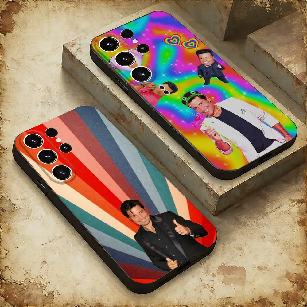 

Chayanne Dance With Me Phone case For Samsung Galaxy A56,36,26,16,76,55,35,25,15,54,34,24,14 Soft Silicone Black Cover