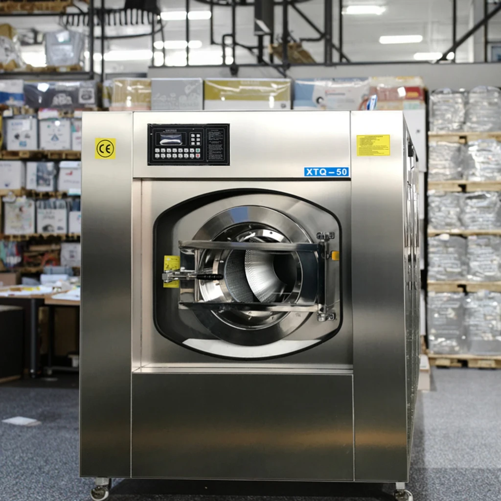 Industrial Electric 220V Steam Dry Cleaner New Commercial Laundry Equipment Stainless Steel Housing 10-120kg Capacity