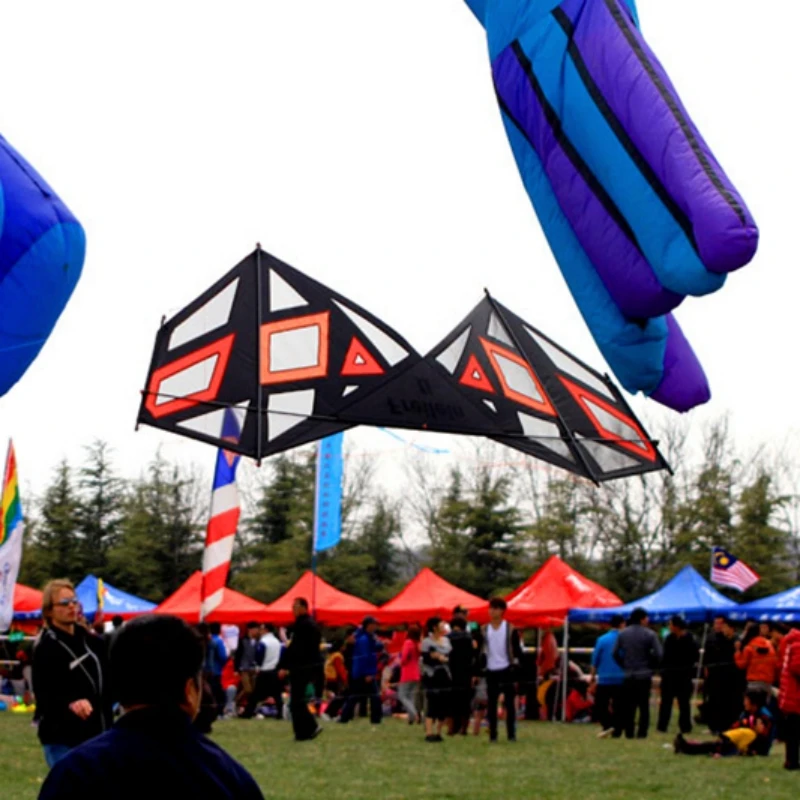 Mocny latawiec quad line stunt kite cerf volant Freilein latawce dla dorosłych trilobite smok drewniany latawiec szpula profesjonalny latawiec zabawa