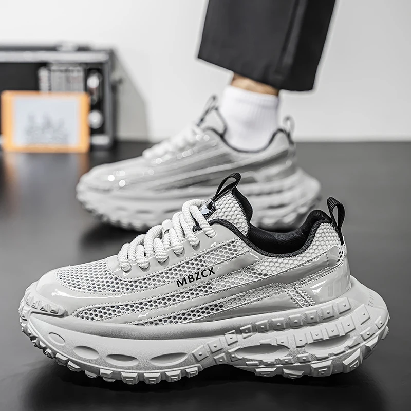 الذكور Chaussure شبكة رجل أحذية رياضية الخريف غير الجلود حذاء كاجوال موضة الأحذية الرجال الذكور الكلاسيكية مصمم نمط جديد الترفيه