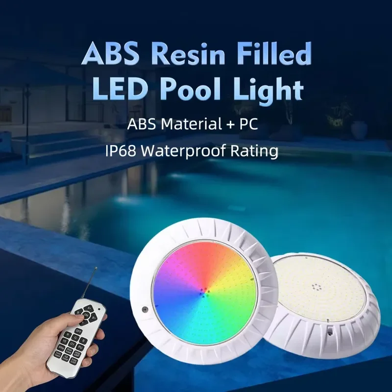 Bright Durable Waterproof Underwater Pool Light Decorative Wireless LED Swimming Pool Lamp