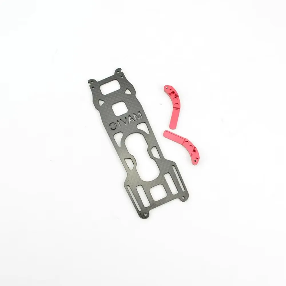 Placa de protección de fibra de carbono, carcasa inferior, lente anticolisión, protector de cardán para DJI Mavic Pro 1, accesorios para drones