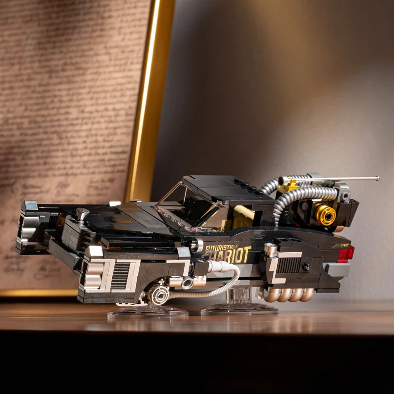 

Future Royal Driving Shadow Flying Sports car Building block Creative assembly model ornaments Container DISPLAY BOX Boy's Toy