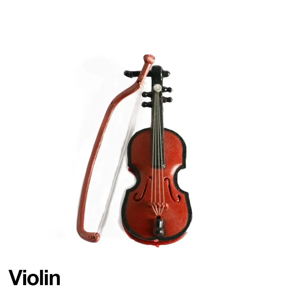 Set De 12 Instruments De Musique Miniatures Pour Maison De Poupée – Échelle 1:12 – Accessoires Réalistes Et Détaillés