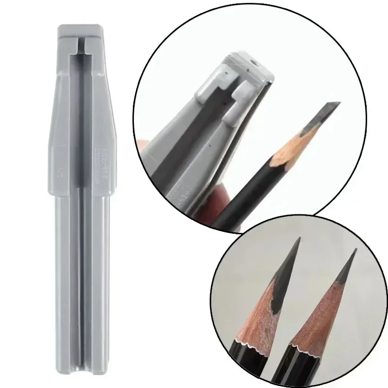 Neue Design Microblading Augenbraue Bleistift Schärfen Spitze Dünne Spitzer für Semi-Permanent Stirn Make-Up Profiler Stift Make-Up-Tools