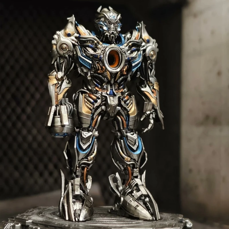 Statue modèle miniature en résine de robot transformateur Galvatron (10 cm)