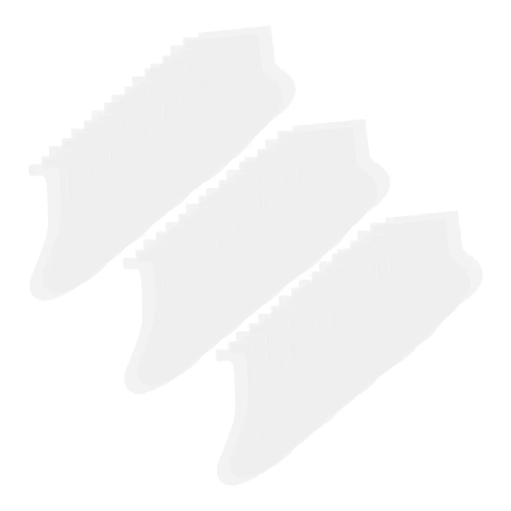 100 قطعة أغطية فيلم القدم قسط المتاح مقاوم للماء ترطيب حماة الأحذية للعناية بالبشرة الجافة المتشققة علاج باديكير #5