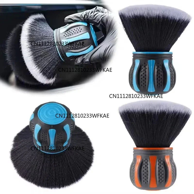 Car Detailing Brushes With Storage Rack Covers Soft Bristles Auto Interior Dust Cleaner Car Detail Brush Cleaning Detail Tool