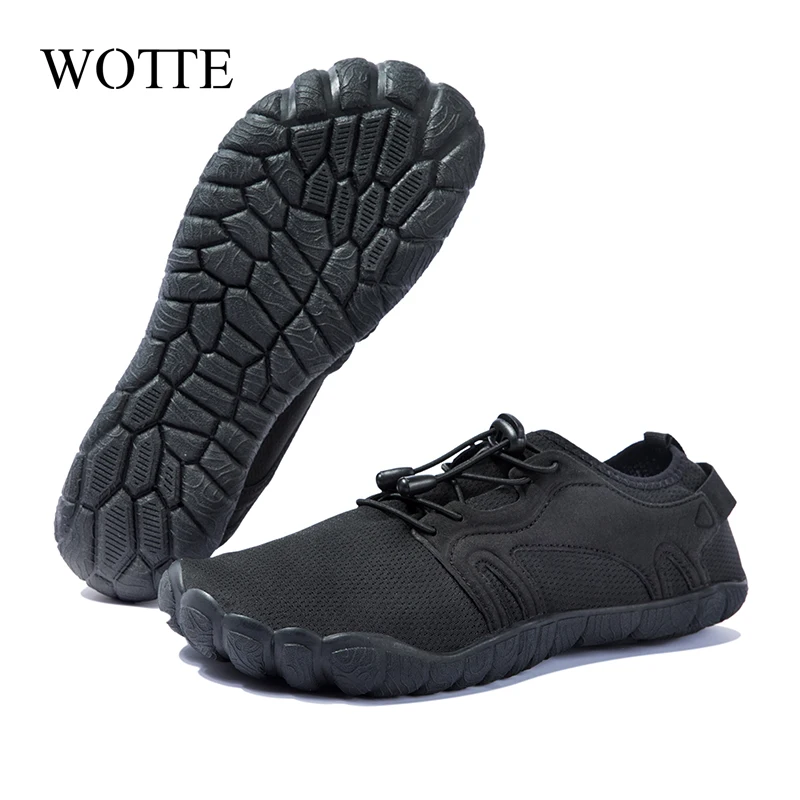 Men Casual Shoes Mesh Breathable Footwear Man Shoe Wide Big Size 40-50 With Holes Insole Quick Dry Water Shoes zapatillas