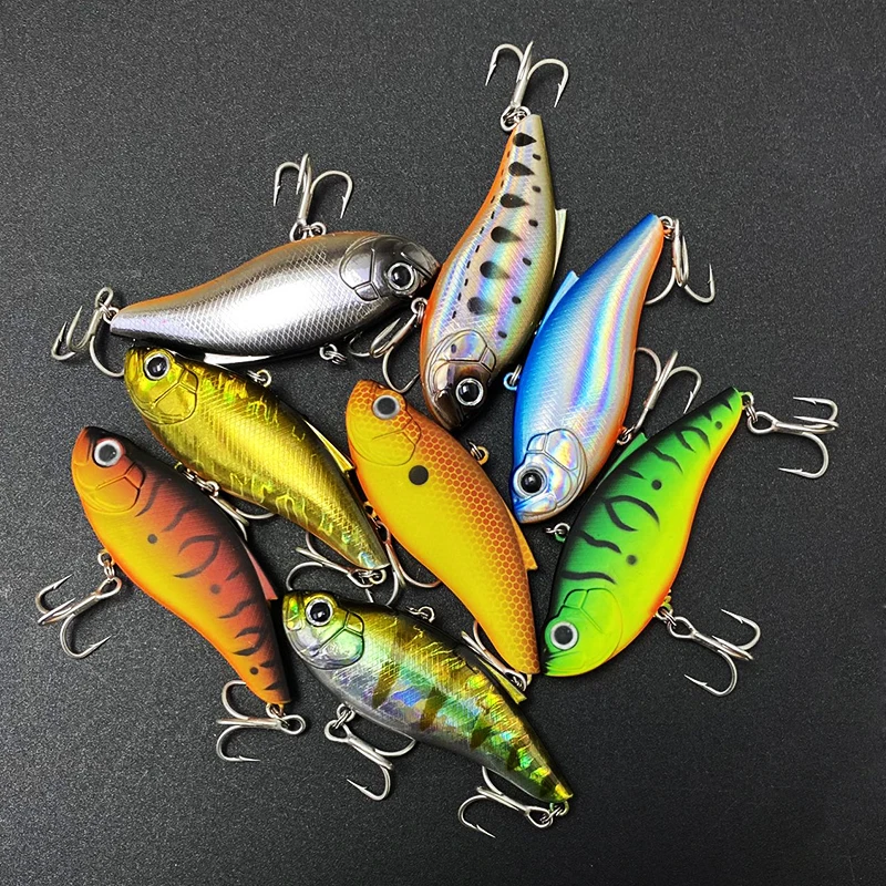 Señuelo Vibrón hundimiento para pesca en agua salada – Crankbait sin labio - imagen 3