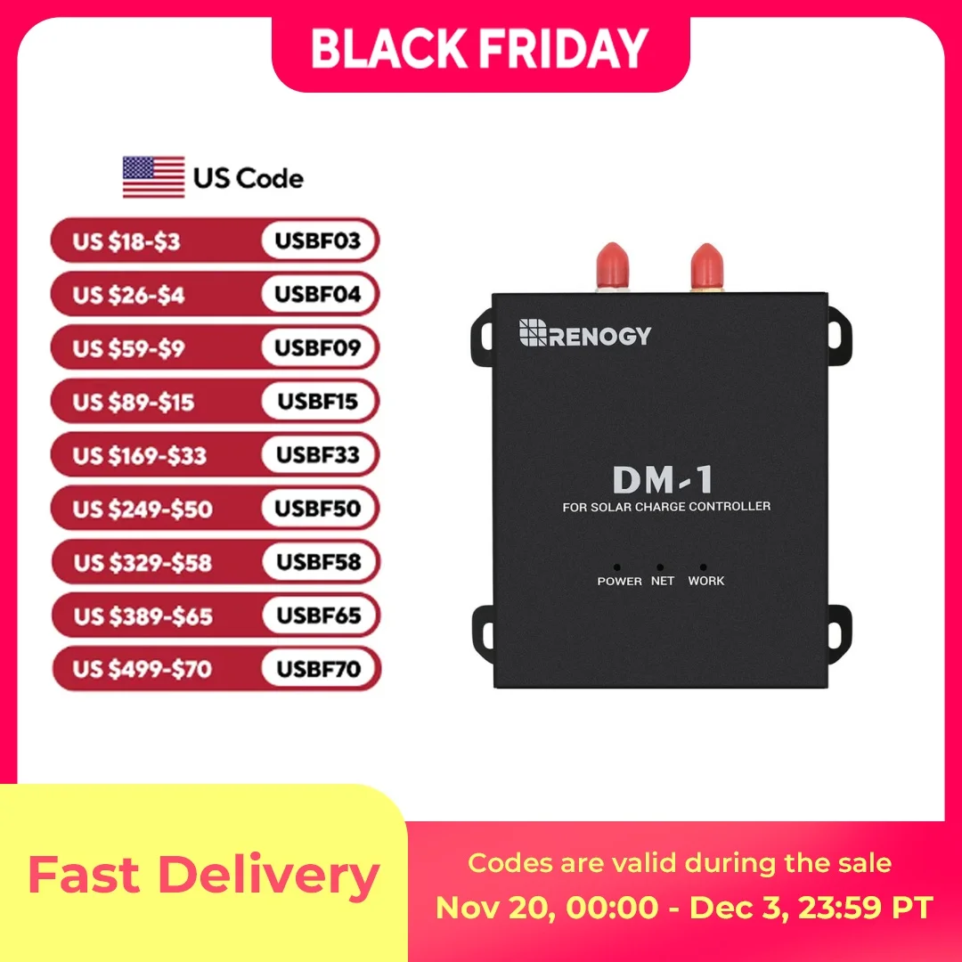 

Renogy Data Module for Solar Charge Controllers