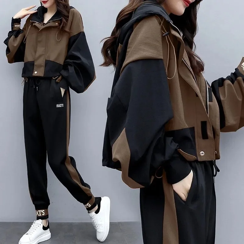 

Single/suit Women's Autumn Clothes 2023 New Suit European Goods Foreign Leisure Fashion Temperament Age-reducing Two-piece Set X