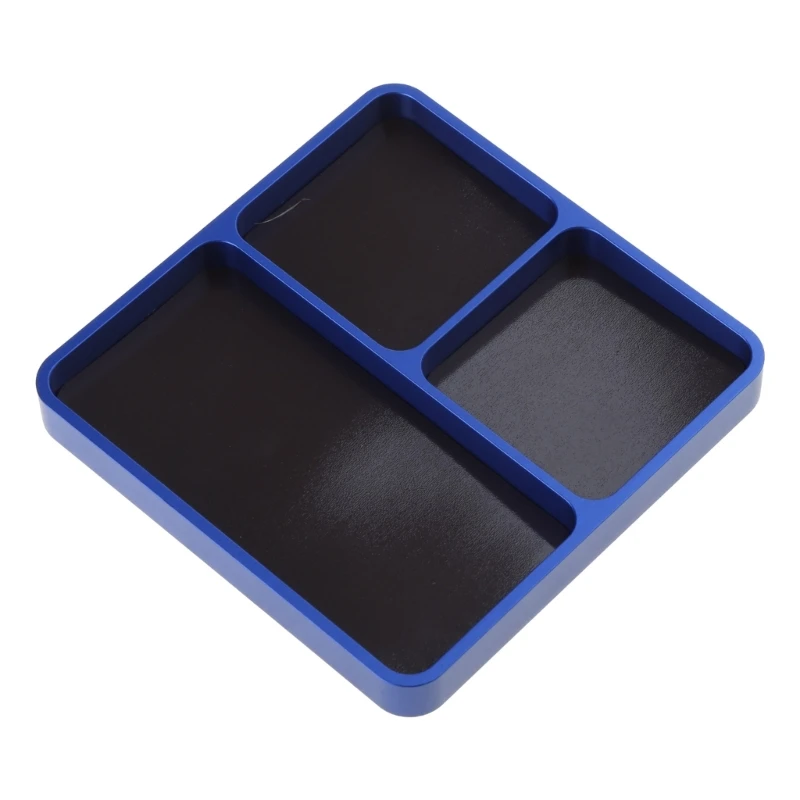 Portable Screws Tray Hardware Bits Storage Mini Plate Parts