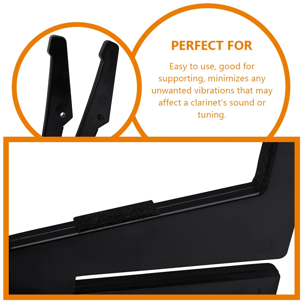 

1pcs Clarinet Stand Lightweight 4-Leg Holder Portable Support For Clarinet Flute Oboe Wind Instrument Floor Accessory