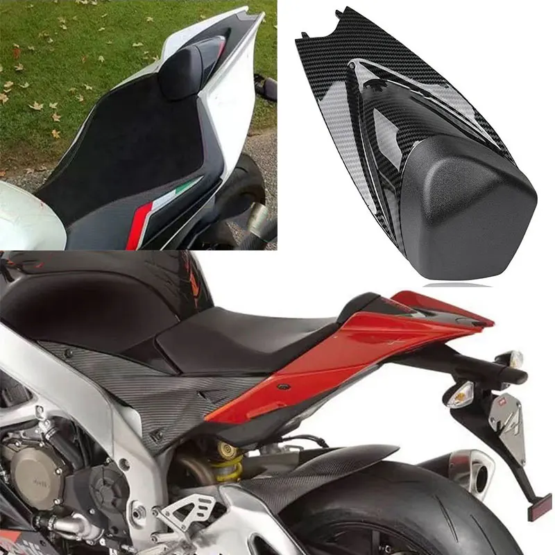 

For Aprilia RSV4 1000 1100 RS125 RS4 50 125S4 125 2009 -2020 Motorcycle Pillion Rear Fairing Seat Cowl Cover Hump Fairing Carbon