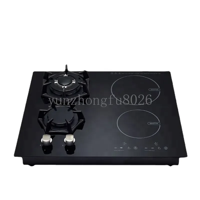 4 Burners hybrid FG-QT42 gas & induction combine cooker/hob